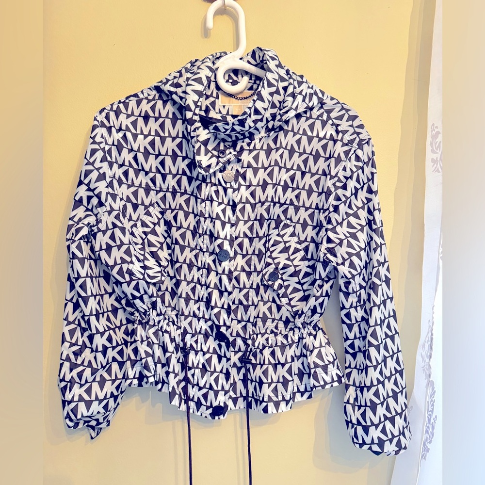 Michael Kors Black and White Women's Jacket